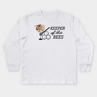 Bee Keeper - Keeper of the bees Kids Long Sleeve T-Shirt